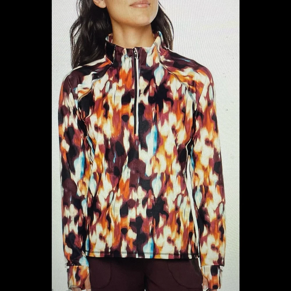 NEW Xersion Quarter Zip Pullover and Legging Set. - Picture 2 of 12